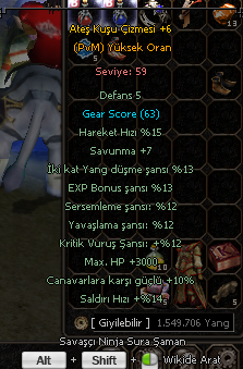 +6 ATEŞ KUŞU YÜKSEK PVM