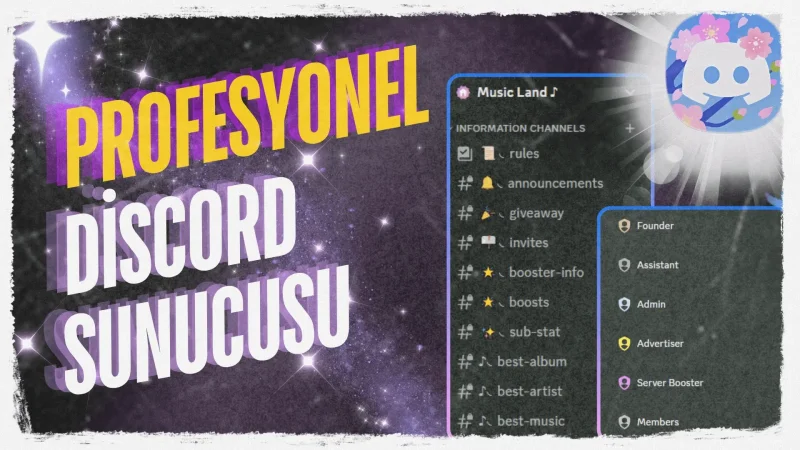 Profesyonel Discord Sunucusu Hazırlama